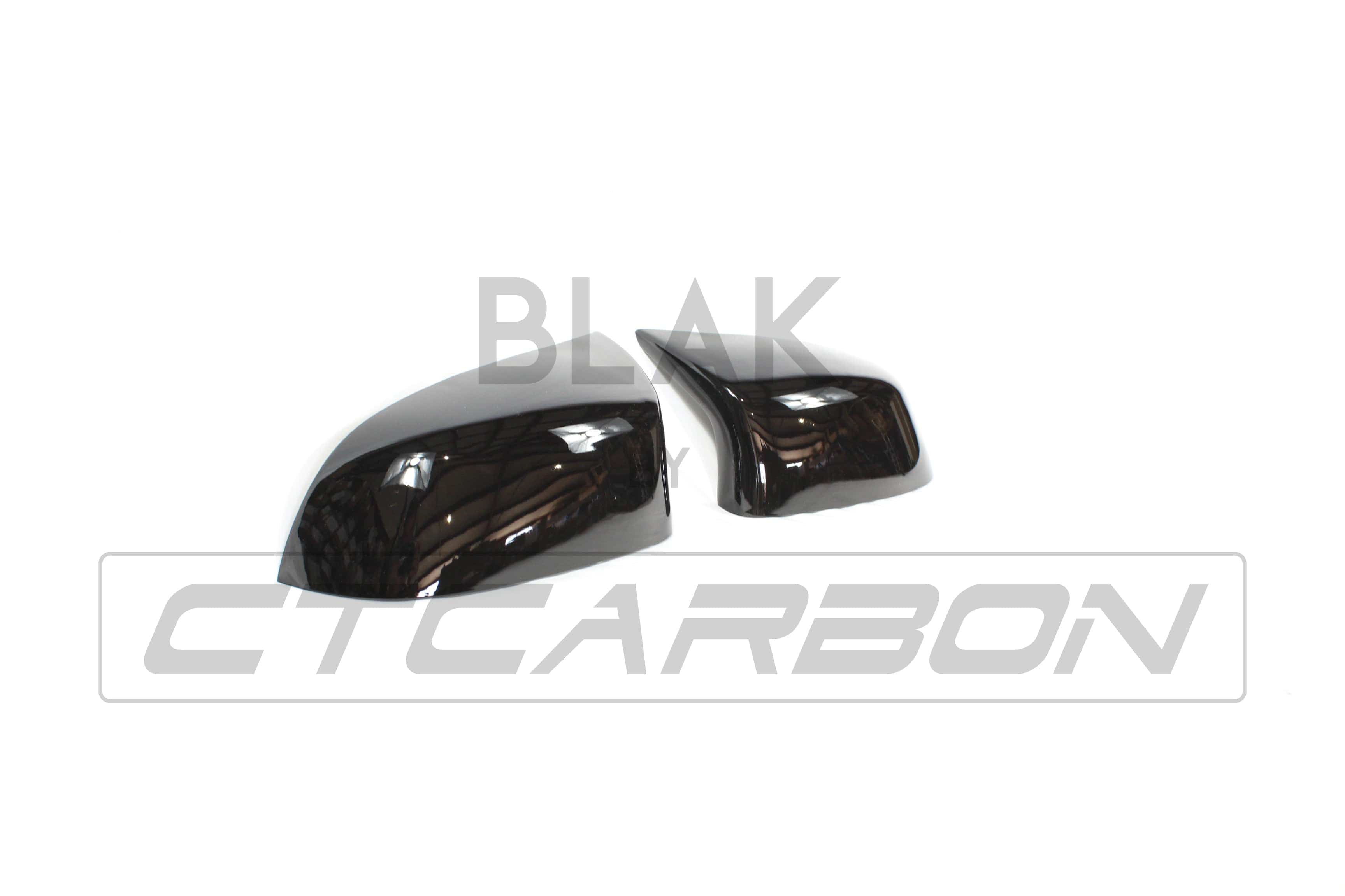 BLAK BY CT Mirror Replacements BMW F15 & F16 X5 & X6 GLOSS BLACK MIRRORS - M LOOK