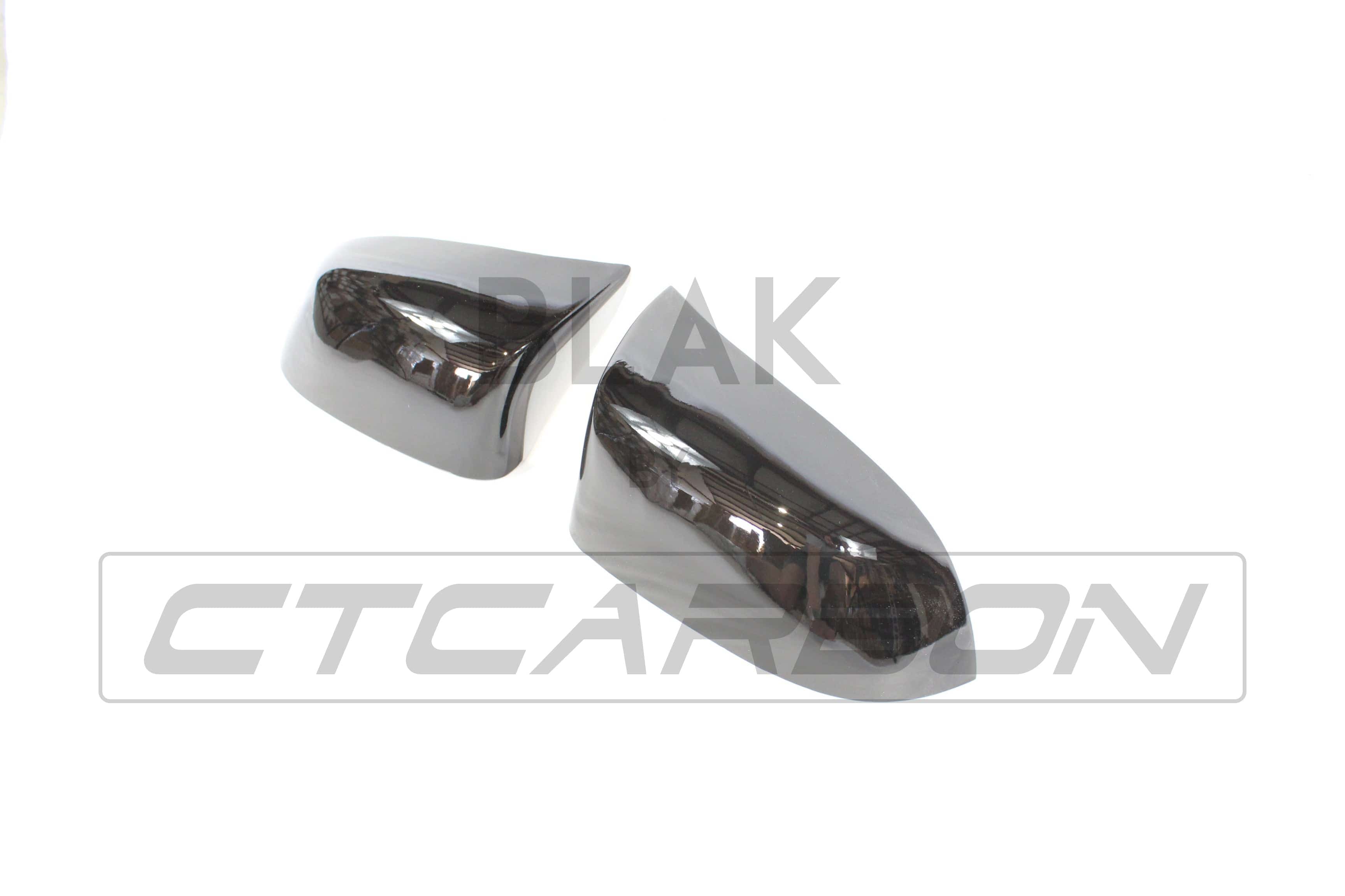 BLAK BY CT Mirror Replacements BMW F15 & F16 X5 & X6 GLOSS BLACK MIRRORS - M LOOK