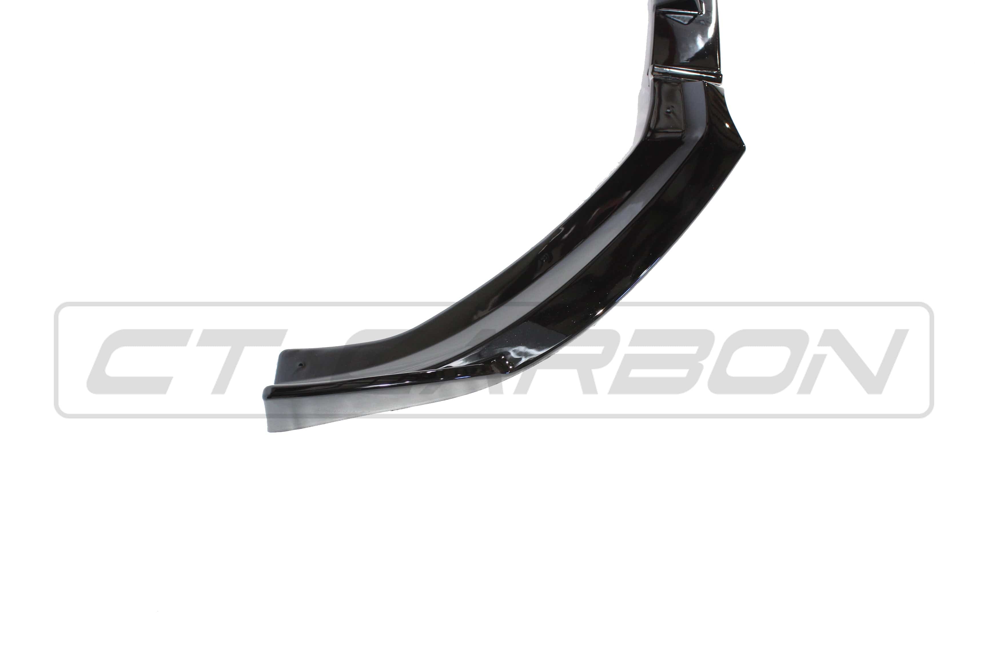 BLAK BY CT Splitter Audi A3 8V Facelift S-Line & S3 Gloss Black Splitter