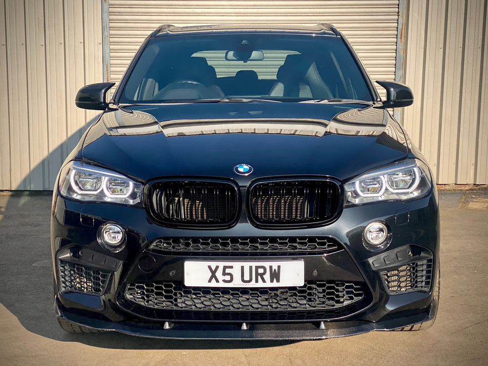 BLAK BY CT Splitter BMW X5M/X6M F16 & F15 DOUBLE SLAT GRILLES - BLAK BY CT CARBON