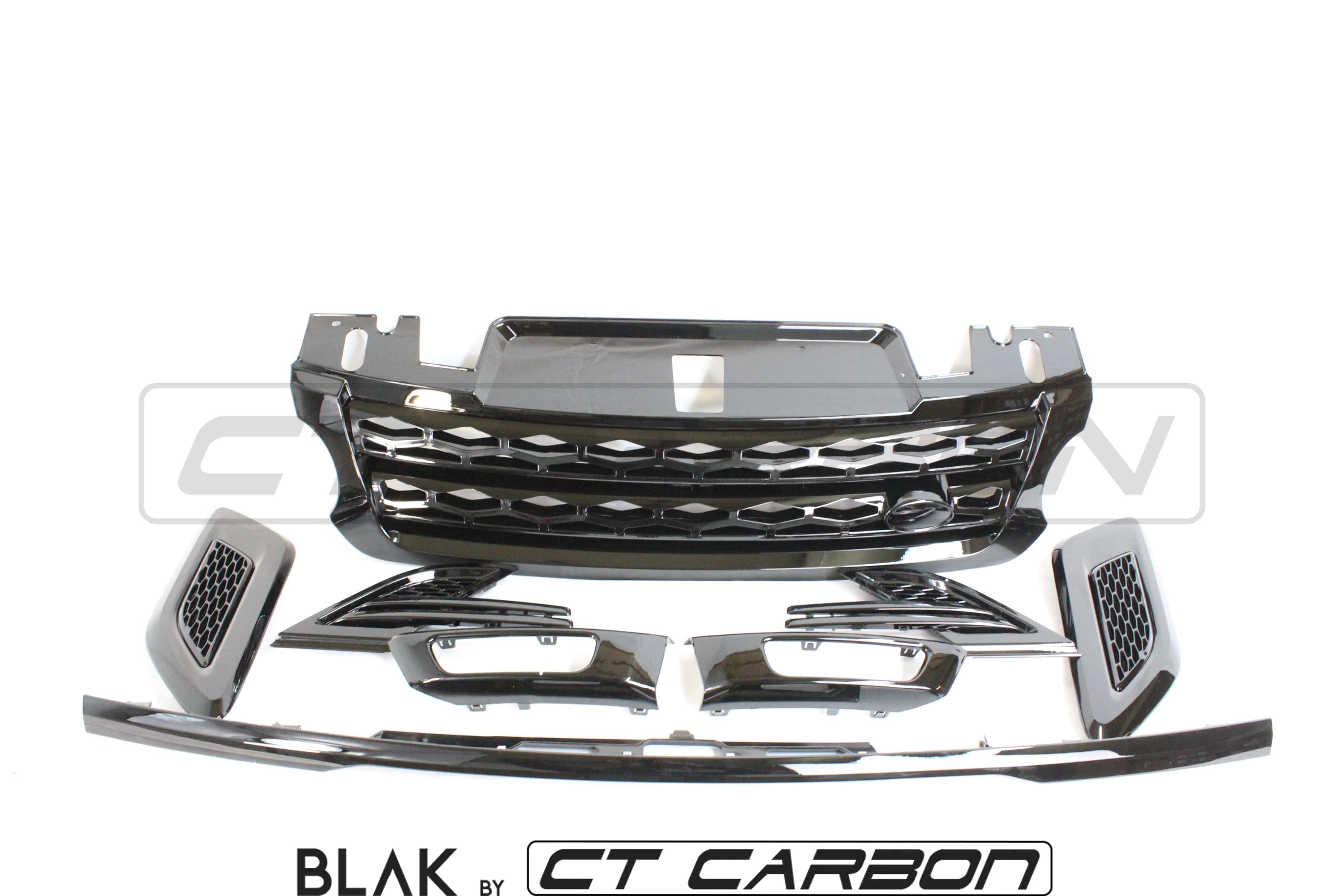 BLAK BY CT Splitter RANGE ROVER SPORT L494 FULL BLACK EDITION TRIM PACK - 2014-2017