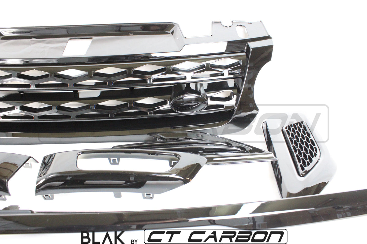 BLAK BY CT Splitter RANGE ROVER SPORT L494 FULL BLACK EDITION TRIM PACK - 2014-2017