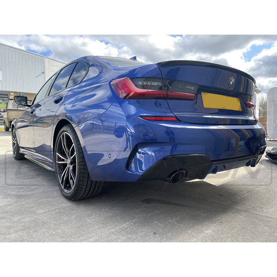 BLAK BY CT SPOILER BMW 3 Series G20 GLOSS BLACK SPOILER - MP STYLE - BLAK BY CT CARBON