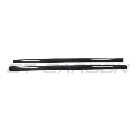BLAK BY CT Spoiler BMW 4 SERIES G22/G23 CARBON FIBRE SIDE SKIRTS