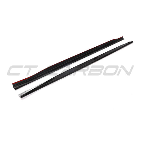 BLAK BY CT Spoiler BMW 4 SERIES G22/G23 CARBON FIBRE SIDE SKIRTS