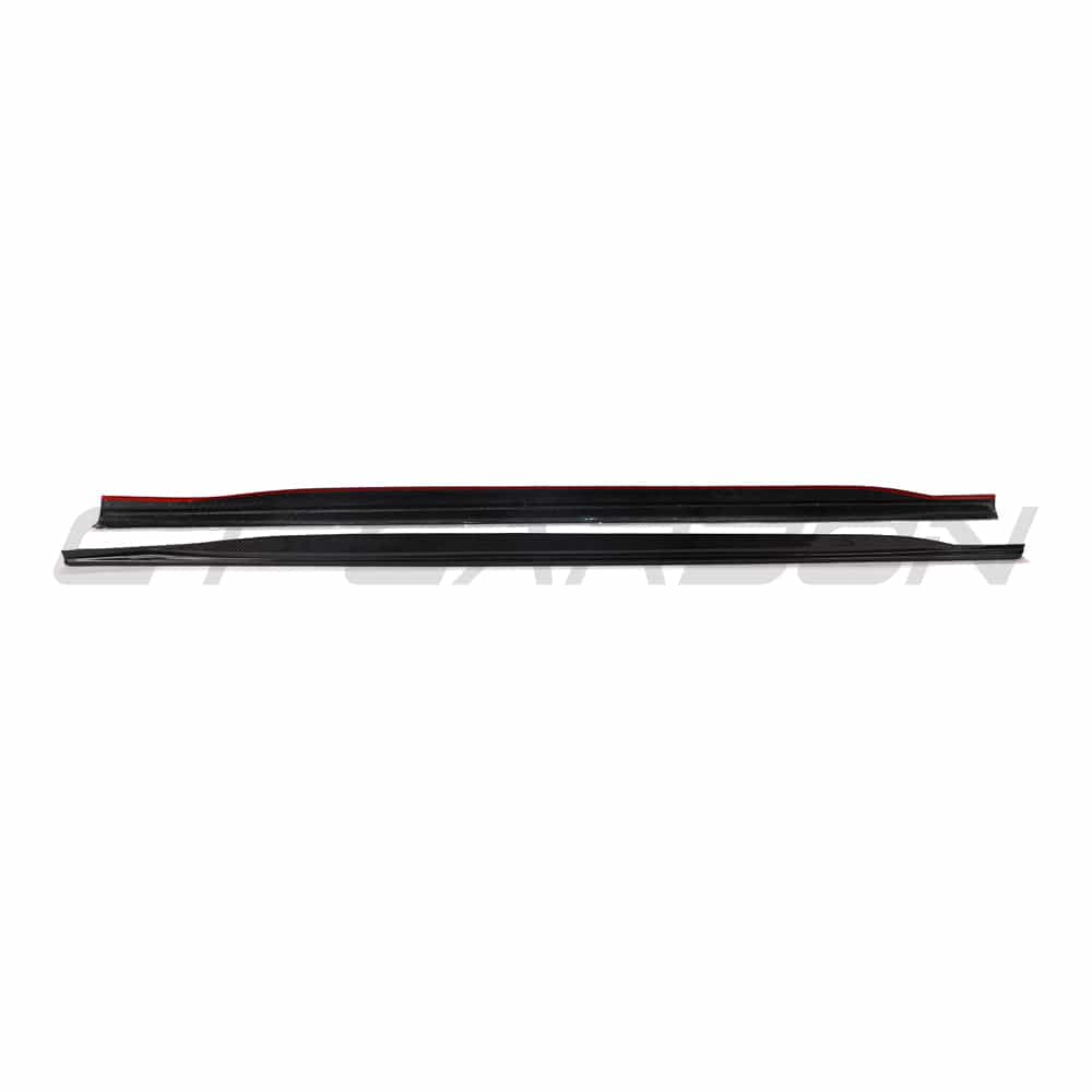 BLAK BY CT Spoiler BMW 4 SERIES G22/G23 CARBON FIBRE SIDE SKIRTS