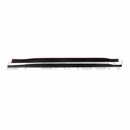 BLAK BY CT Spoiler BMW 4 SERIES G22/G23 CARBON FIBRE SIDE SKIRTS