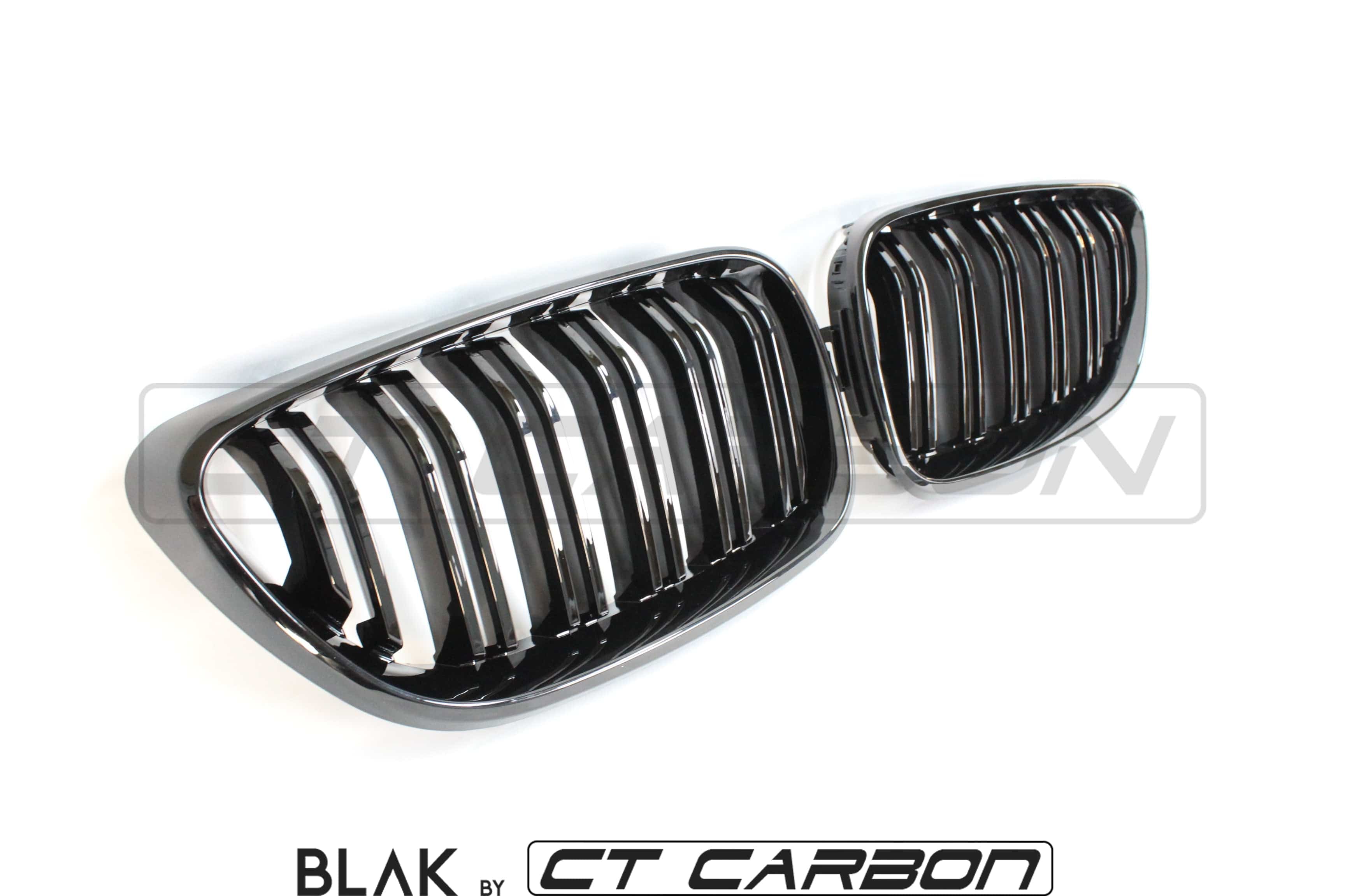 BLAK BY CT Vehicles & Parts BMW M2 F87 & F22 2 SERIES DOUBLE SLAT BLACK GRILLES