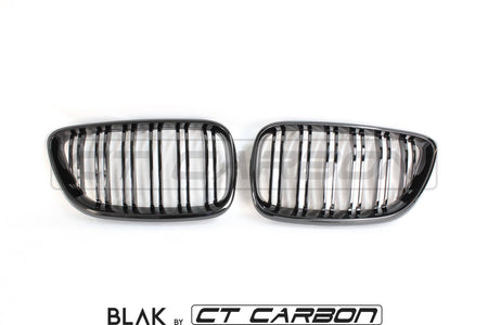 BLAK BY CT Vehicles & Parts BMW M2 F87 & F22 2 SERIES DOUBLE SLAT BLACK GRILLES