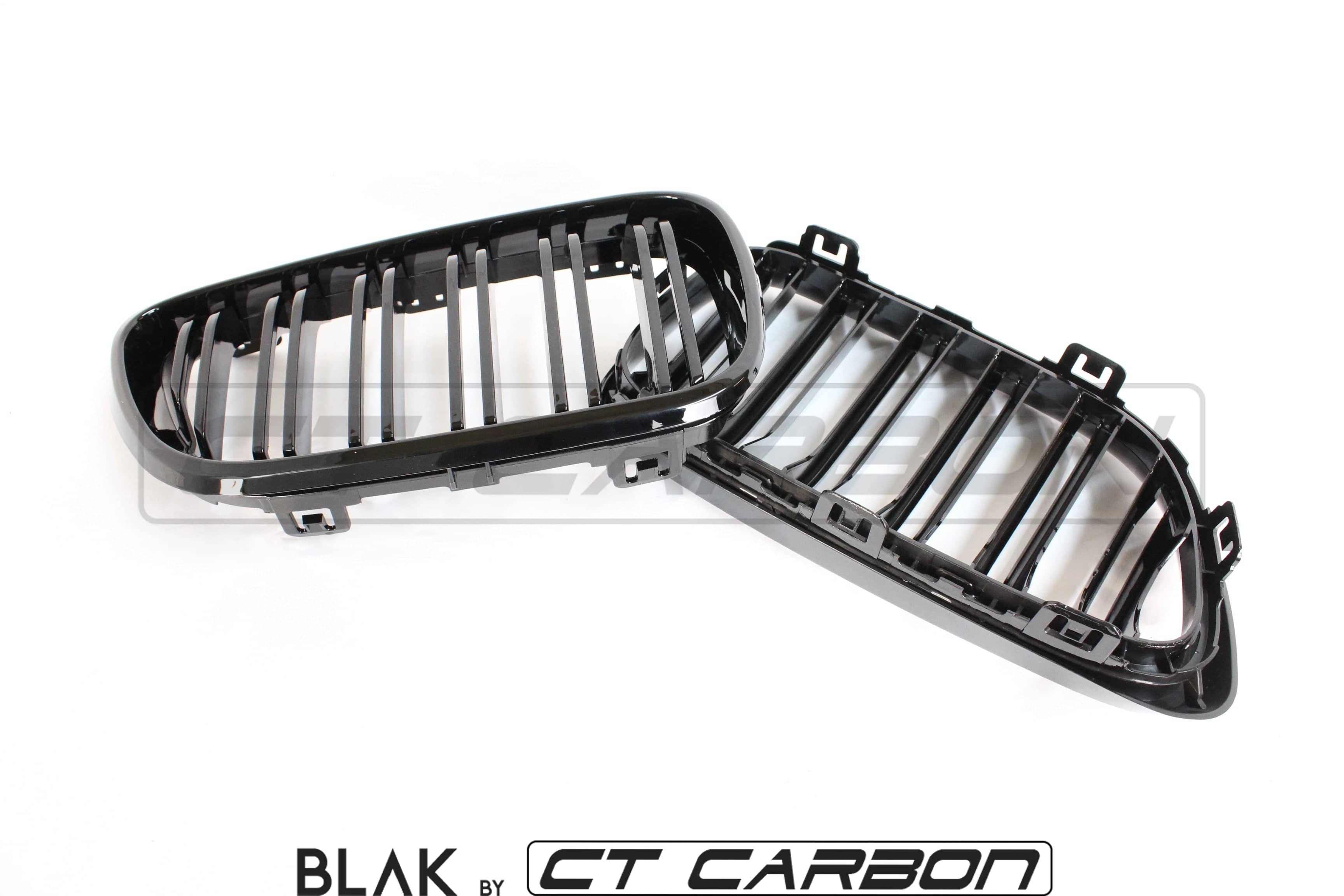 BLAK BY CT Vehicles & Parts BMW M2 F87 & F22 2 SERIES DOUBLE SLAT BLACK GRILLES