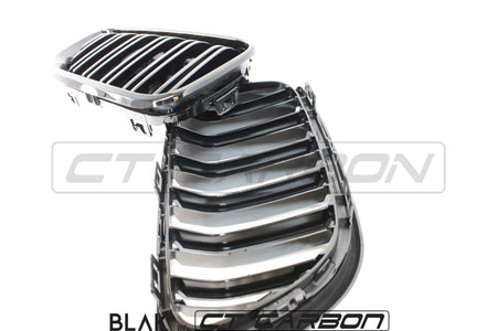 BLAK BY CT Vehicles & Parts BMW M2 F87 & F22 2 SERIES DOUBLE SLAT BLACK GRILLES