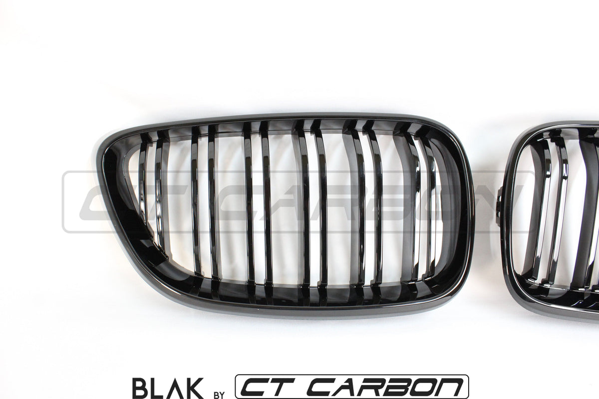 BLAK BY CT Vehicles & Parts BMW M2 F87 & F22 2 SERIES DOUBLE SLAT BLACK GRILLES