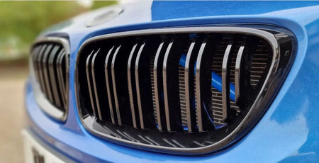 BLAK BY CT Vehicles & Parts BMW M2 F87 & F22 2 SERIES DOUBLE SLAT BLACK GRILLES