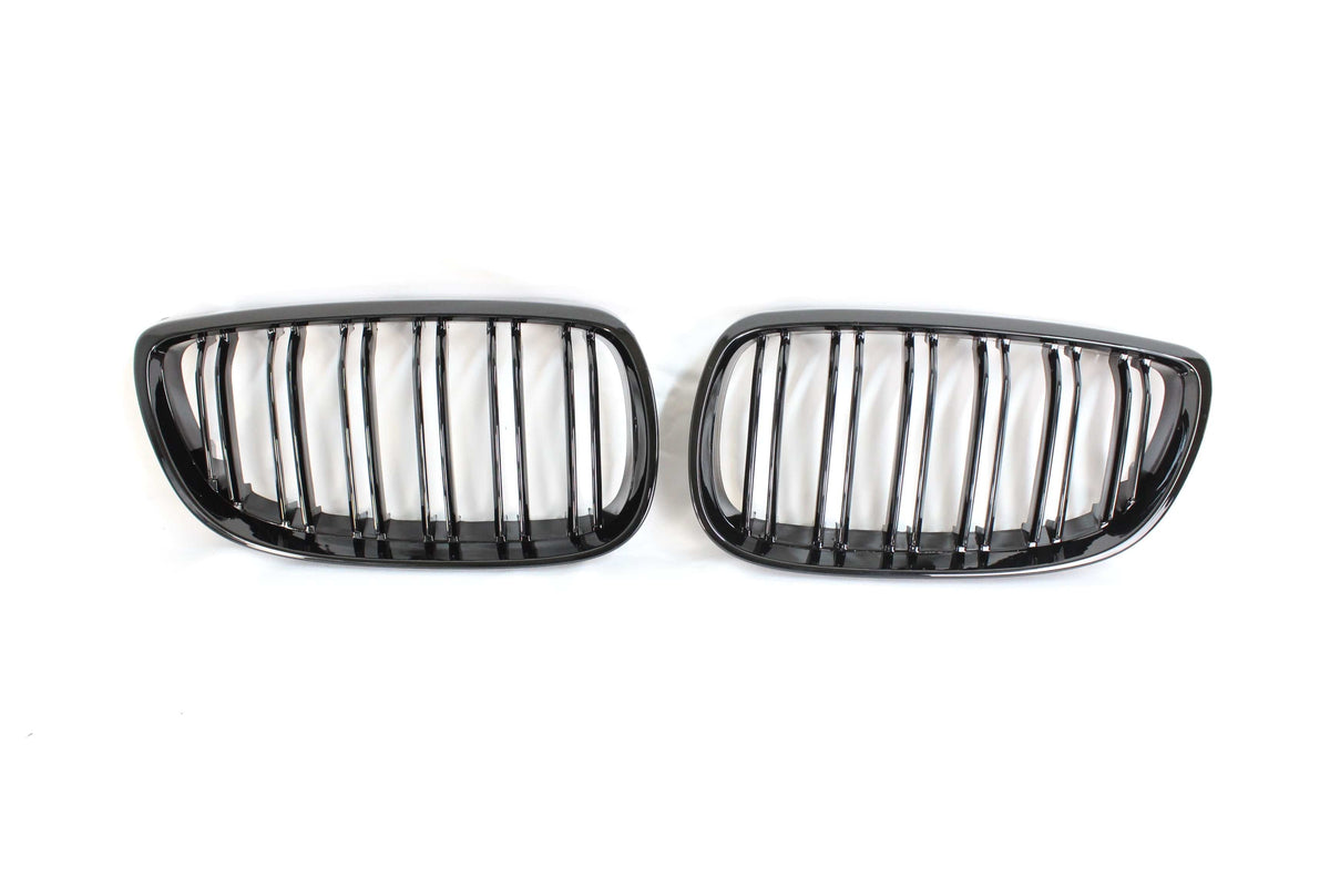 BLAK BY CT Vehicles & Parts BMW M3 / 3 SERIES E92/E93 DOUBLE SLAT BLACK GRILLES - BLAK BY CT CARBON