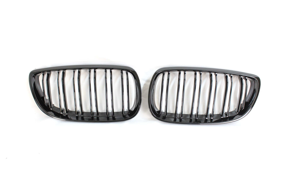 BLAK BY CT Vehicles & Parts BMW M3 / 3 SERIES E92/E93 DOUBLE SLAT BLACK GRILLES - BLAK BY CT CARBON