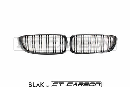 BLAK BY CT Vehicles & Parts BMW M3 F80 DOUBLE SLAT BLACK GRILLE - BLAK BY CT CARBON