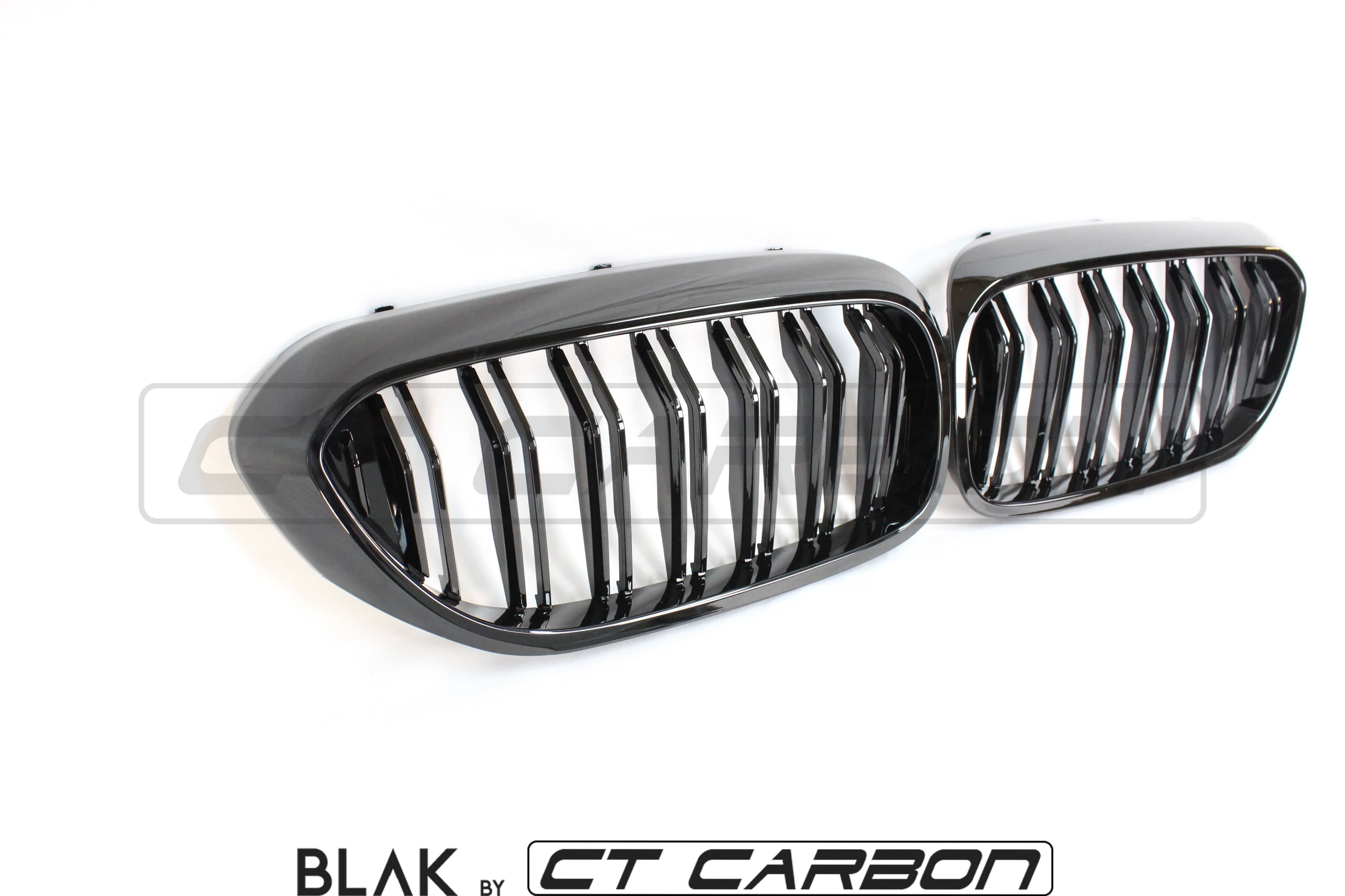 BLAK BY CT Vehicles & Parts BMW M5 F90 / 5 SERIES G30 DOUBLE SLAT BLACK GRILLES - BLAK BY CT CARBON