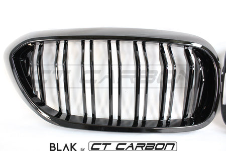 BLAK BY CT Vehicles & Parts BMW M5 F90 / 5 SERIES G30 DOUBLE SLAT BLACK GRILLES - BLAK BY CT CARBON