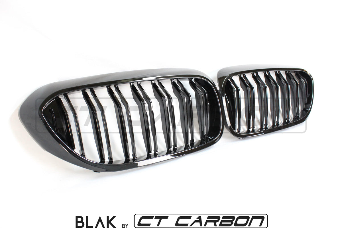 BLAK BY CT Vehicles & Parts BMW M5 F90 / 5 SERIES G30 DOUBLE SLAT BLACK GRILLES - BLAK BY CT CARBON