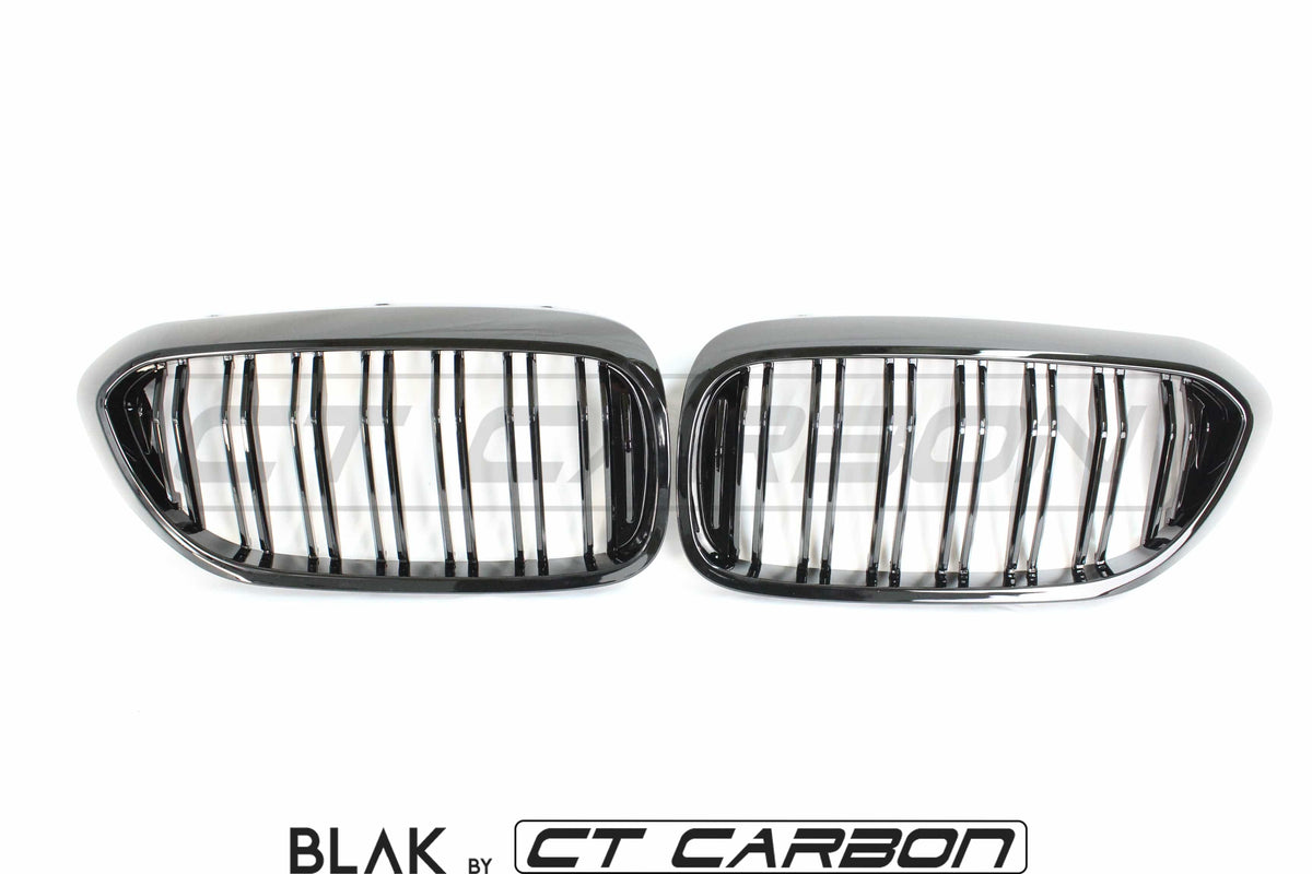 BLAK BY CT Vehicles & Parts BMW M5 F90 / 5 SERIES G30 DOUBLE SLAT BLACK GRILLES - BLAK BY CT CARBON
