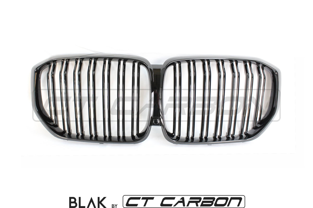 BLAK BY CT Vehicles & Parts BMW X5 G05 DOUBLE SLAT BLACK GRILLES - BLAK BY CT CARBON