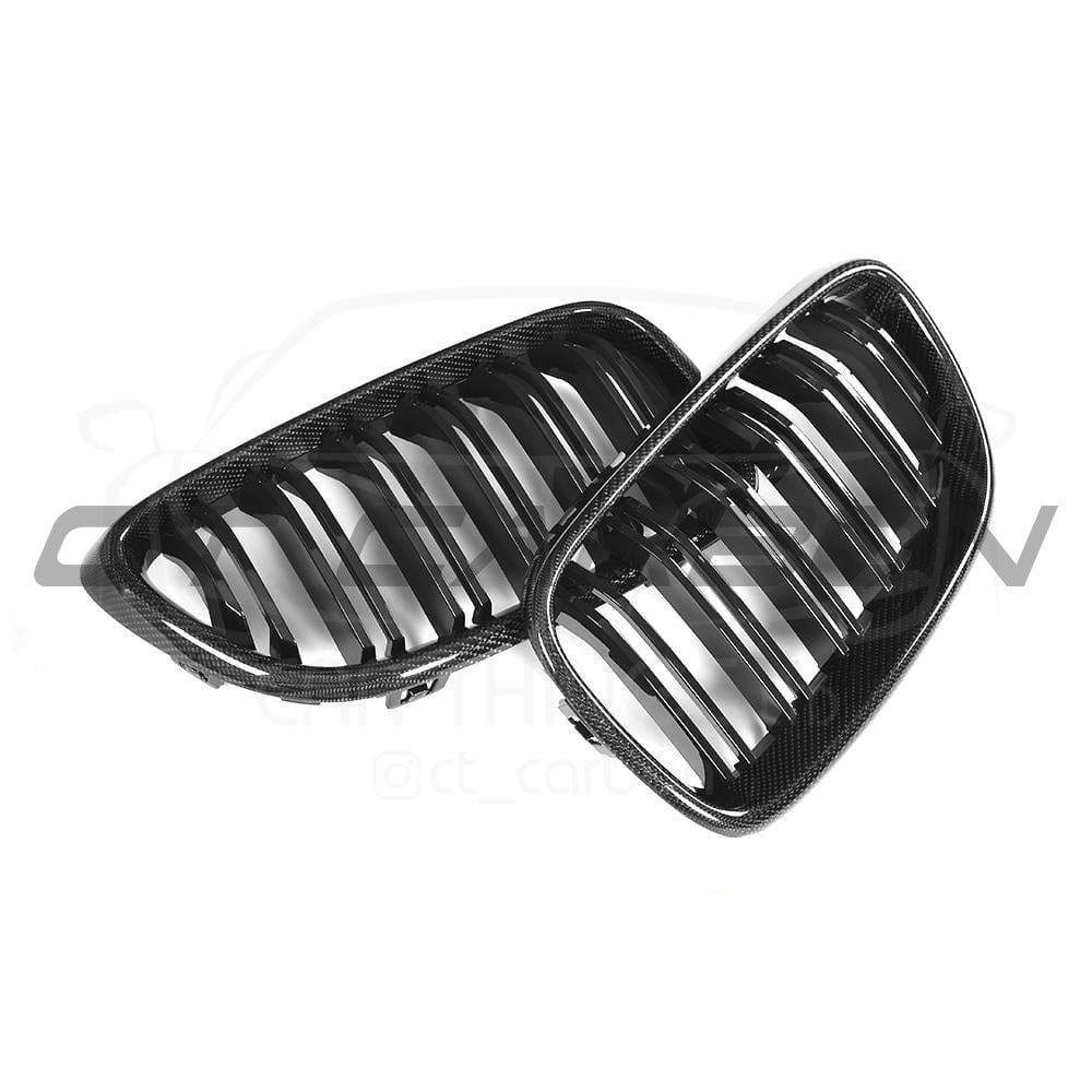 BMW M2/2 SERIES F87/F22 CARBON FIBRE GRILLES-Grille-CT CARBON-CT Carbon - High-quality carbon fiber and gloss black aerodynamic parts for premium sports and luxury vehicles.