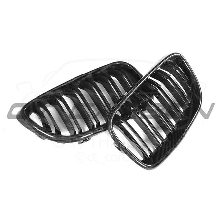 BMW M2/2 SERIES F87/F22 CARBON FIBRE GRILLES-Grille-CT CARBON-CT Carbon - High-quality carbon fiber and gloss black aerodynamic parts for premium sports and luxury vehicles.