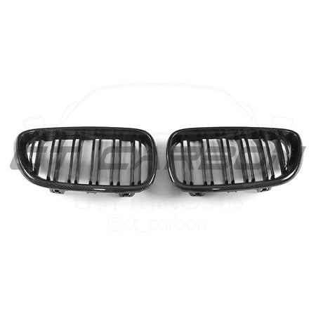 BMW M2/2 SERIES F87/F22 CARBON FIBRE GRILLES-Grille-CT CARBON-CT Carbon - High-quality carbon fiber and gloss black aerodynamic parts for premium sports and luxury vehicles.