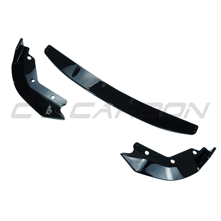 BMW 3 SERIES 2018-2021 G20/G21 GLOSS BLACK SPLITTER - V3