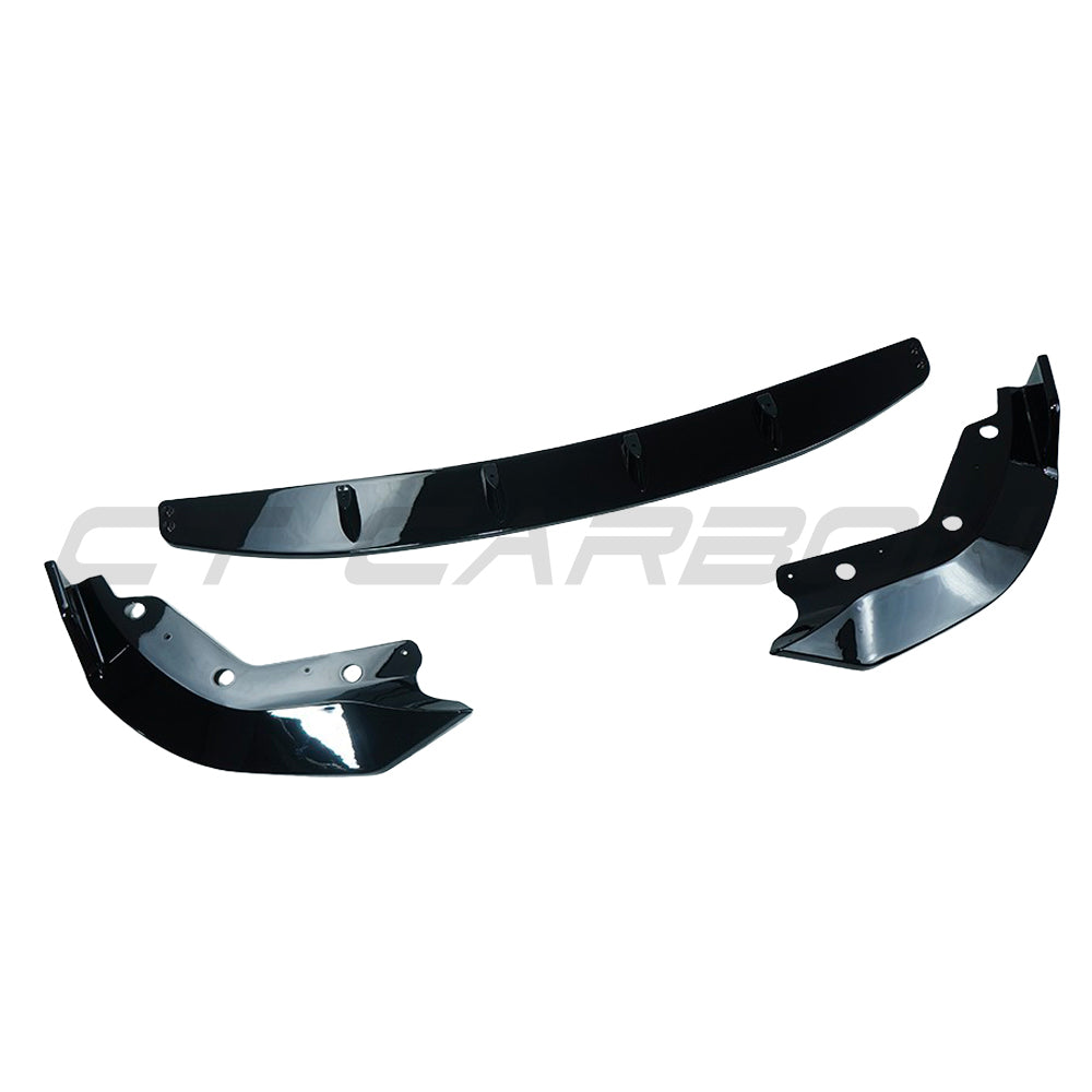 BMW 3 SERIES 2018-2021 G20/G21 GLOSS BLACK SPLITTER - V3