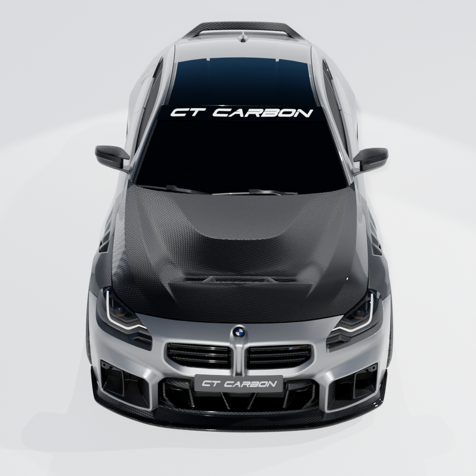 BMW G42 2 SERIES & G87 M2 CARBON FIBRE FRONT HOOD - CT DESIGN