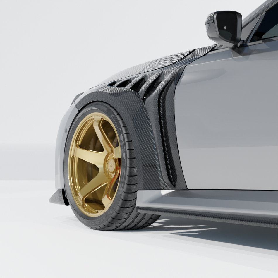 BMW G87 M2 CARBON FIBRE FRONT FENDERS/WINGS - CT DESIGN