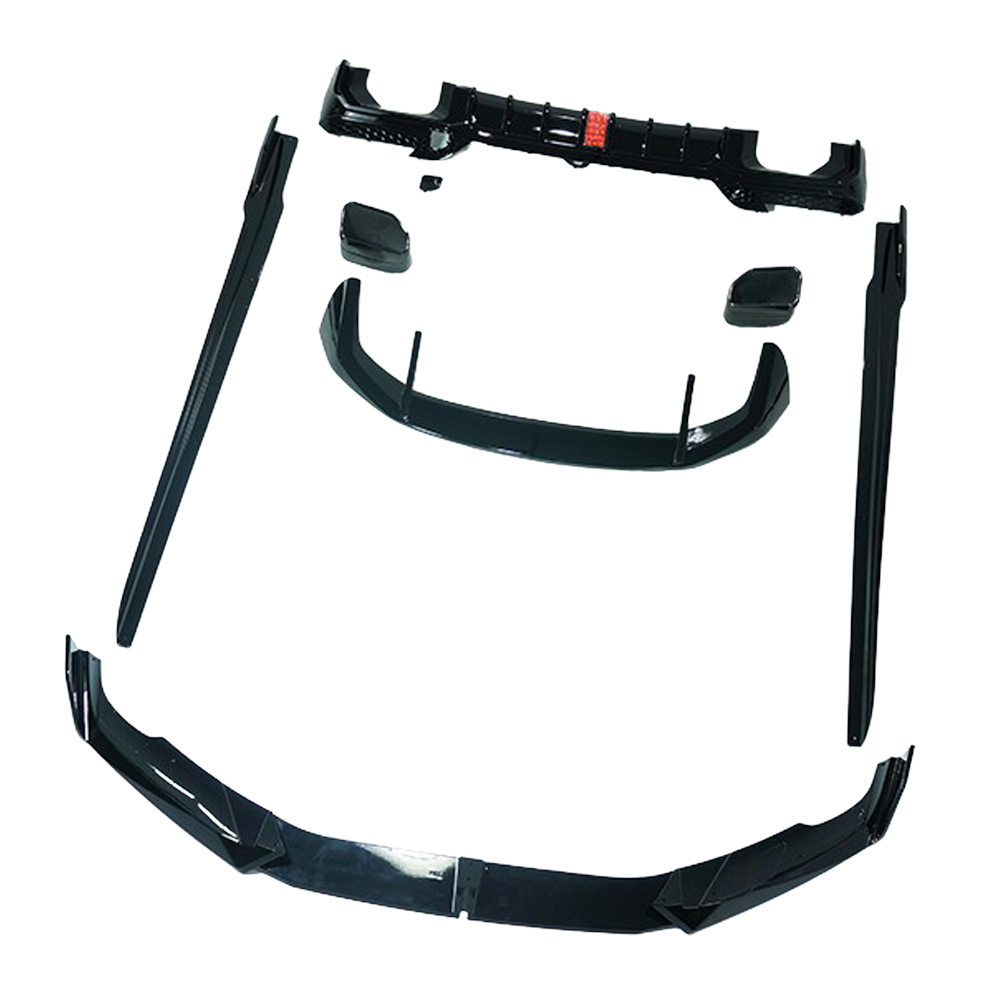 BMW X3 G01 & G08 2021-2024 FULL GLOSS BLACK KIT WITH TIPS