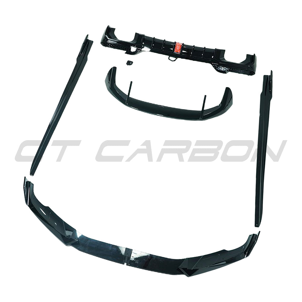 BMW X3 G01 & G08 2021-2024 FULL GLOSS BLACK KIT WITH TIPS