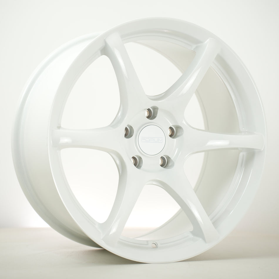 Forum BNR 18x8.5 ET35 5x114.3 White