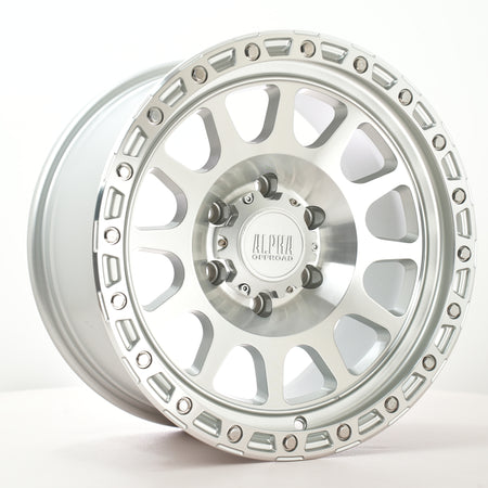 Alpha Offroad Brawler 17x9 ET15 6x139 RFSilver