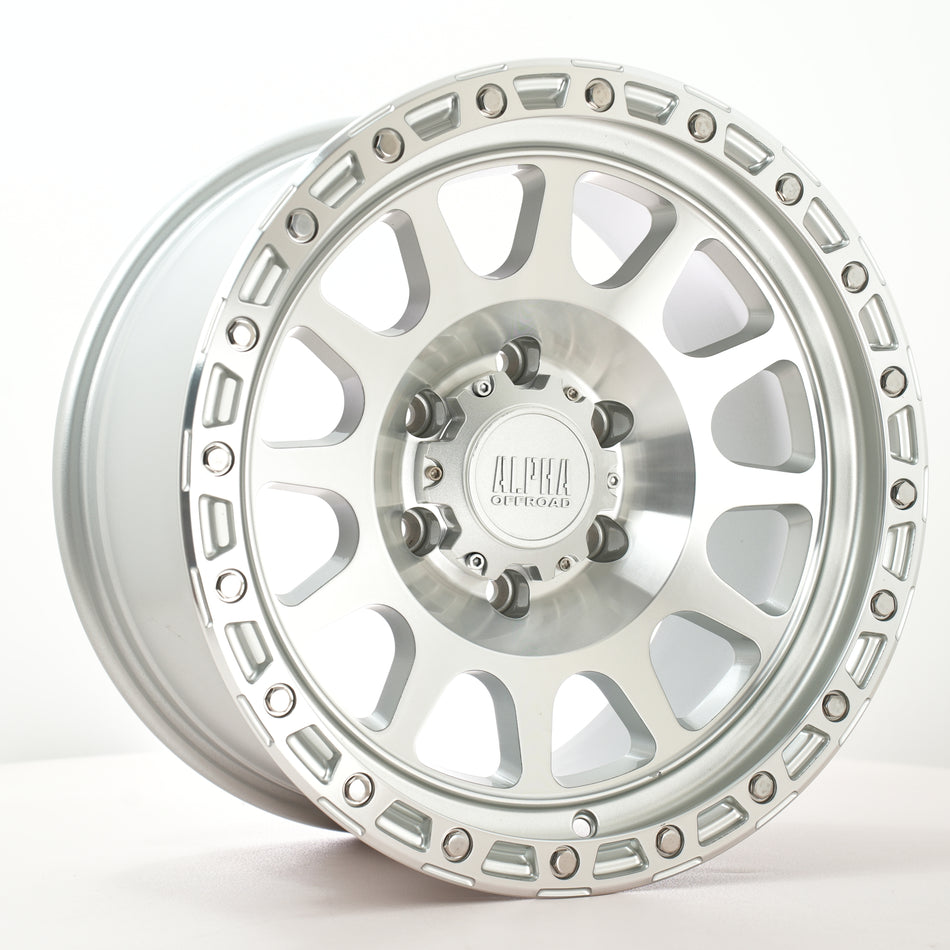 Alpha Offroad Brawler 17x9 ET15 6x139 RFSilver