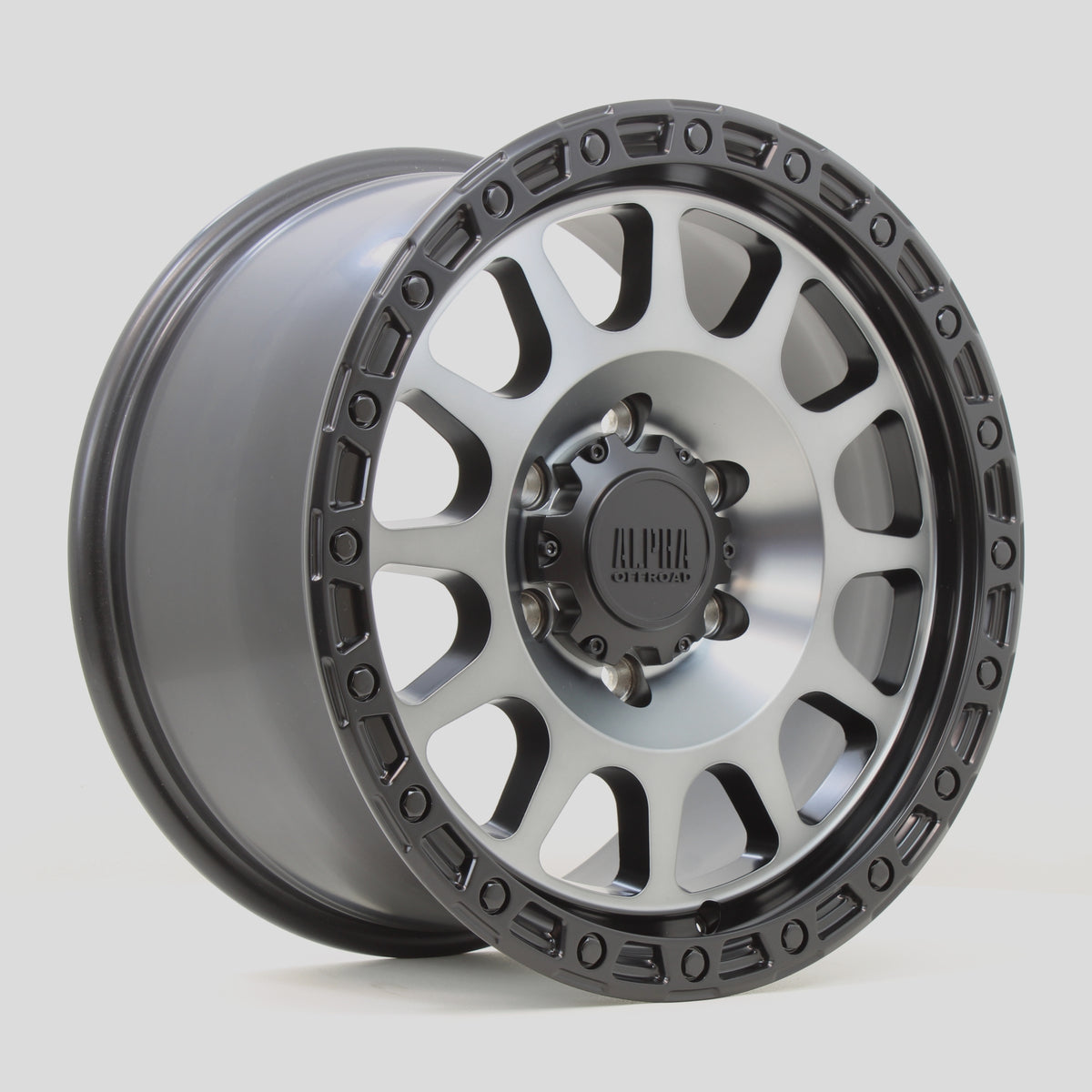 Alpha Offroad Brawler 17x9 ET40 6x139 SBlackMF