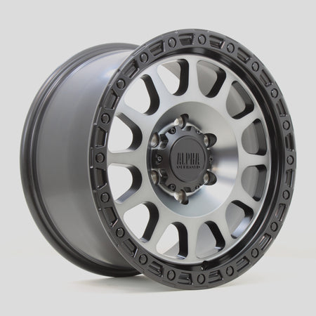 Alpha Offroad Brawler 17x9 ET40 6x139 SBlackMF