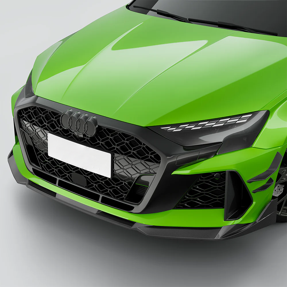 Audi RS3 8Y.5 Carbon Fibre Front Splitter V2