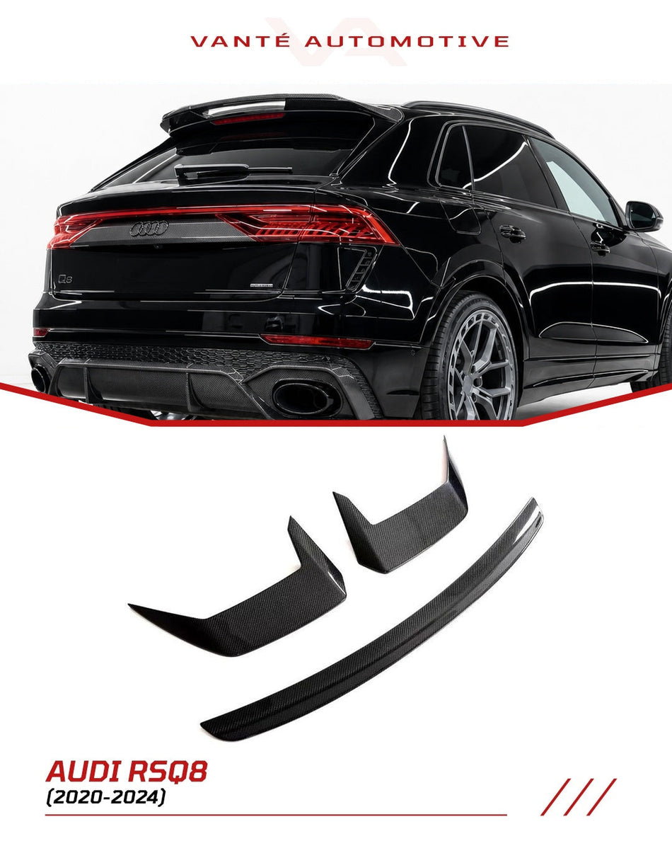 Audi RSQ8 4M Carbon Fiber Rear Wing Spoiler