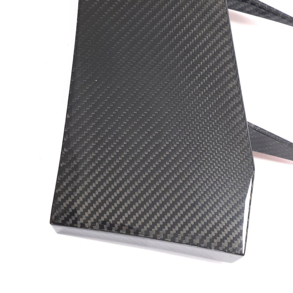 Audi R8 4S Carbon Fiber Front Bumper Blades Canards
