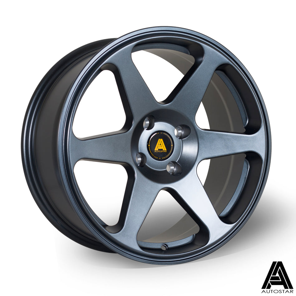 Autostar Chaser 17x8 ET35 4x108 FGunmetal