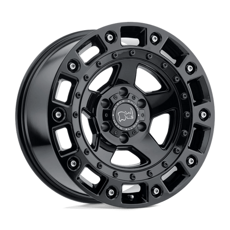 Black Rhino Hard Alloys CINCO 20x9.5 ET12 6x139.7 Gloss Black
