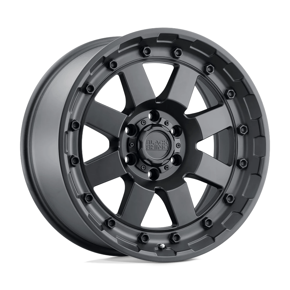 Black Rhino Hard Alloys CLEGHORN 17x8.5 ET-18 5x127 Matte Black