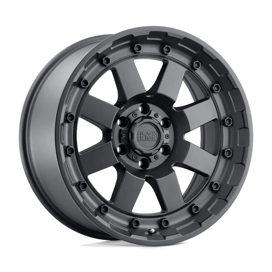 Black Rhino Hard Alloys CLEGHORN 17x8.5 ET-18 5x127 Matte Black
