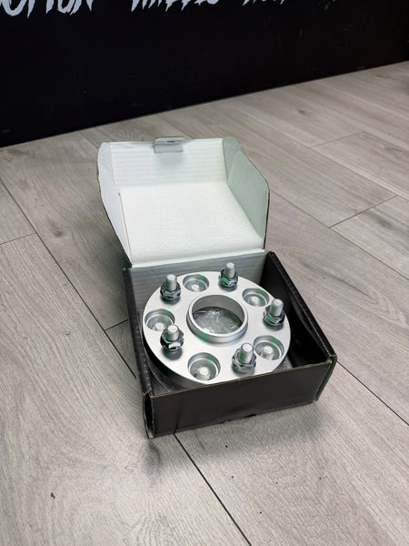 Japan Racing JRWA3 15mm 5x114.3 silver wheel adapters – actual in-stock item, boxed
