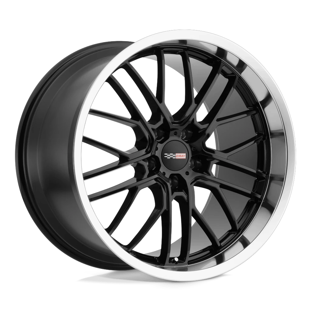 Cray EAGLE 19x10.5 ET69 5x120.6 Gloss Black w/ Mirror Cut Lip