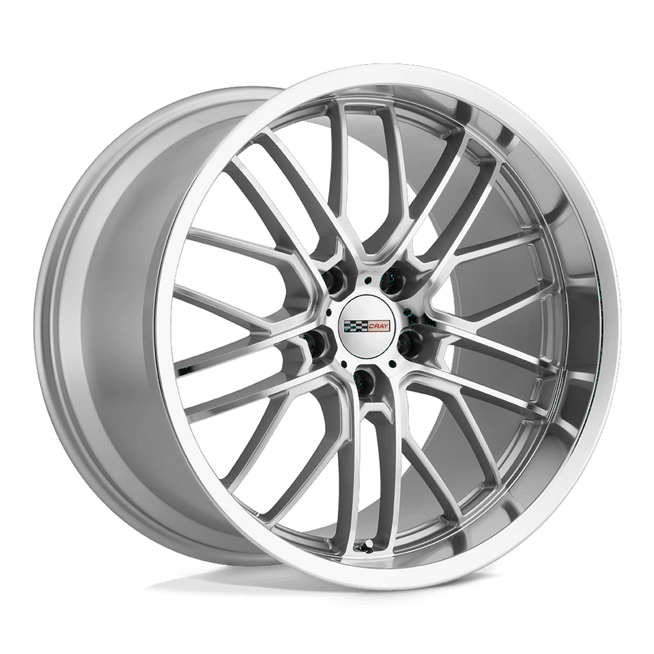 Cray EAGLE 20x10.5 ET69 5x120.6 Silver w/ Mirror Cut Face & Lip