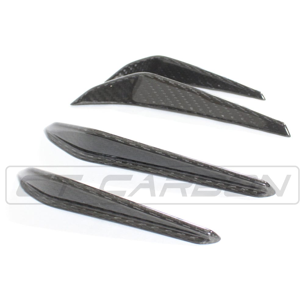CT CARBON Bonnet Trim BMW M3/M4 (G80 G81 G82 G83) CARBON FIBRE FRONT BUMPER CANARDS